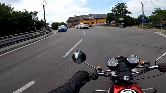 JAWA 350/634 - KONOPNICE, PRVNÍ JÍZDA 2023 - MLOG смотреть онлайн