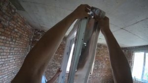 Дверь на балкон. Монтаж.