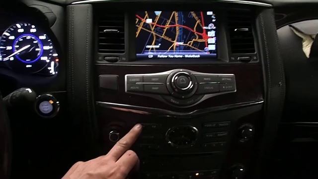 A18089 2017 INFINITI QX80 RADIO/NAVIGATION TEST VIDEO смотреть онлайн