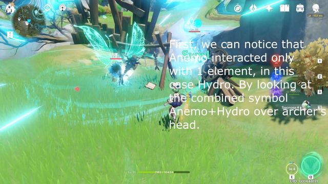 How AoE Swirl works with 2 elements in the field? Genshin Impact смотреть онлайн