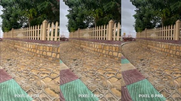 Google Pixel 8 Pro vs Google Pixel 7 Pro vs Google Pixel 6 Pro Camera Test Comparison