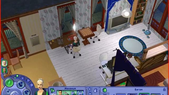 Симс 2 хобби часть 2. Шитье. смотреть онлайн