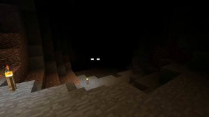 Minecraft cave sounds with scary images