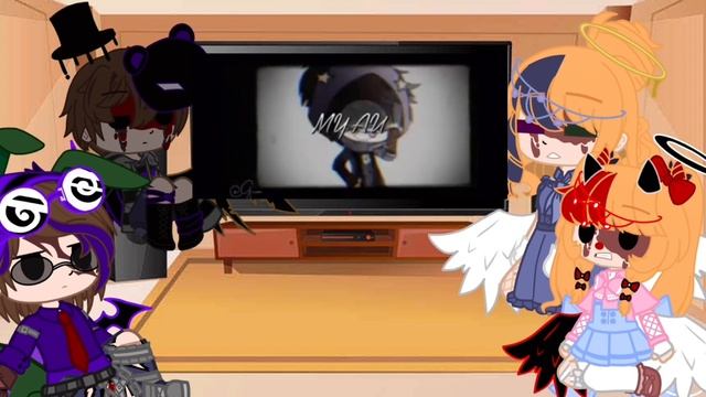 Aftons React To Michael Afton Memes || Rae_Moon || смотреть онлайн