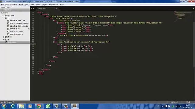 como hacer pagina web con bootstrap смотреть онлайн