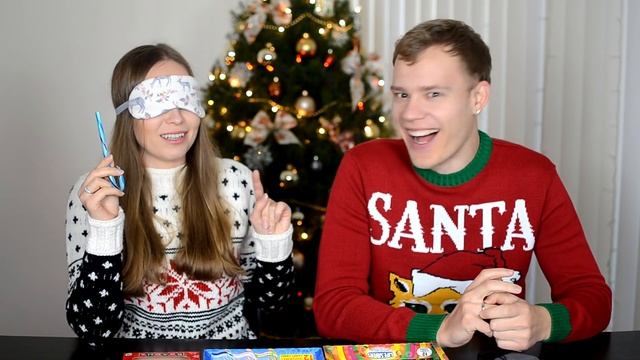 ВЫЗОВ! ДВАДЦАТЬ КОНФЕТ ВО РТУ! // CANDY CANE CHALLENGE смотреть онлайн