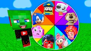 Я НЕ СМОГУ СПАСТИ ВСЕХ!! КОЛЕСО ФОРТУНЫ В МАЙНКРАФТ