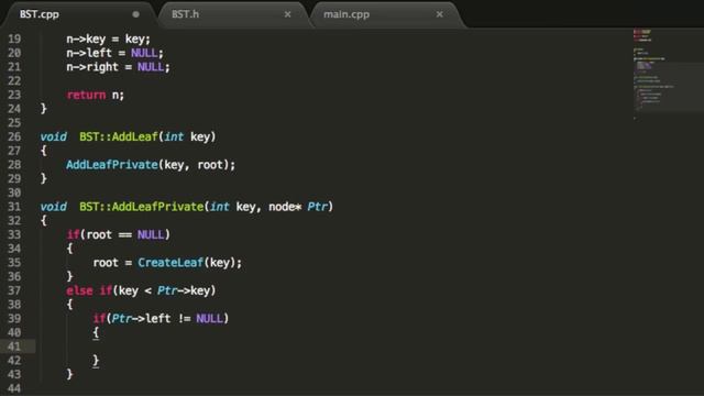 Binary Search Trees - Add Node Function - C++ - Part 5 смотреть онлайн