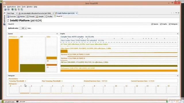 19 Using VisualVM and VisualGC смотреть онлайн