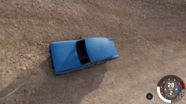 BeamNG drive Кто первый проедет полосу препядствий смотреть онлайн