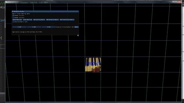 C++ DirectX 11 Engine Tutorial 27 - Matrices Demo смотреть онлайн