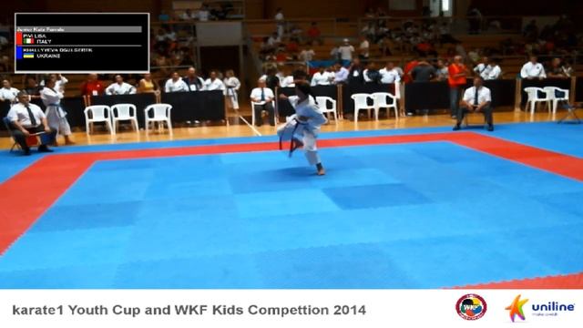 Karate1 Youth Cup and WKF Kids Compettion 2014 - TATAMI 2 / Day 1 смотреть онлайн
