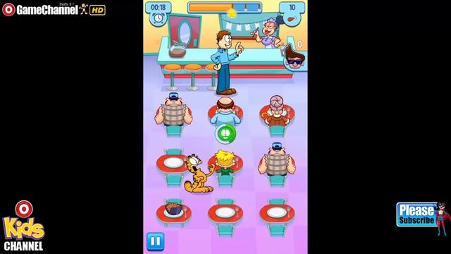 Garfield My BIG FAT Diet "CrazyLabs Arcade Games" Android Gameplay Video смотреть онлайн