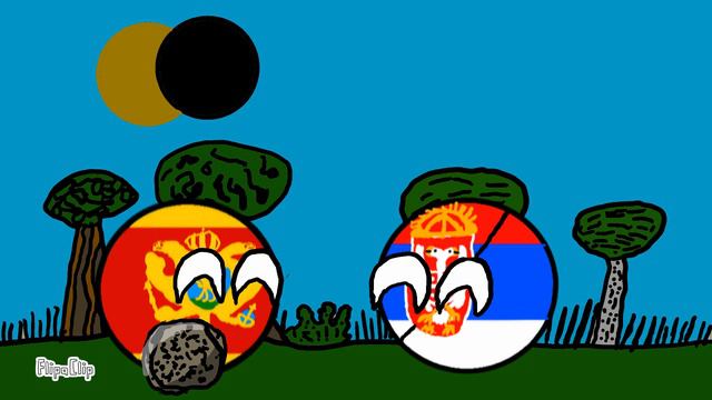 COUNTRYBALLS С днем рождения Черногория смотреть онлайн