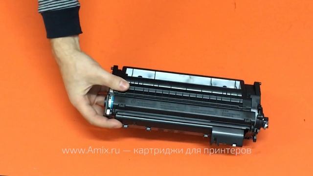 Замена картриджа CE505A или CE505X в принтере HP LJ P2055 смотреть онлайн