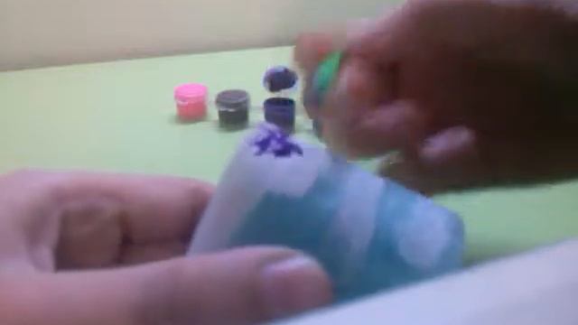 КАК ЗДЕЛАТЬ УКРАШЕНИЕ ДЛЯ СТОЛА ИЗ СТАРОГО СЛАЙМА? смотреть онлайн