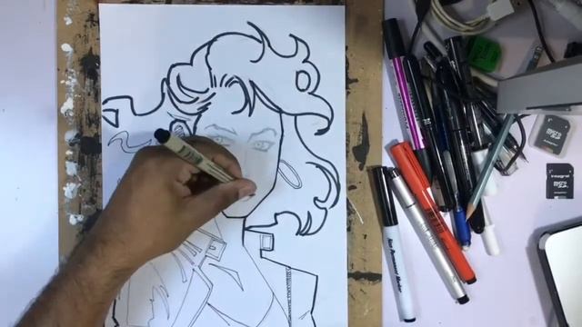 Rogue X-Men Inktober Sketch 2018 смотреть онлайн
