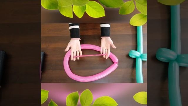 #цветокромашка Цветок из воздушных шаров. Ромашка 8 лепестков. Цветок из ШДМ. смотреть онлайн