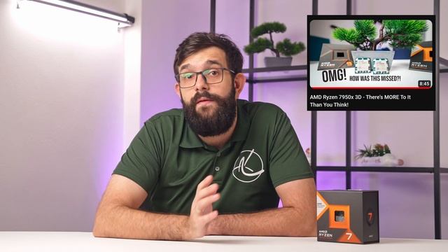 7800x3D may actually be bad for AMD?! смотреть онлайн