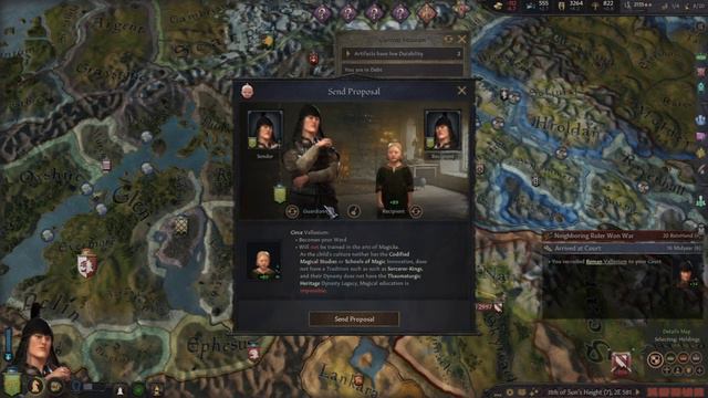 Crusader Kings 3| Elder Kings| Reach Hero Campaign: Episode 6 - Holy Wars! смотреть онлайн