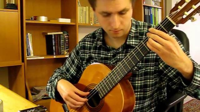 (OLD) Giuseppe A. Brescianello Partita in e-moll - Entree (guitar) смотреть онлайн