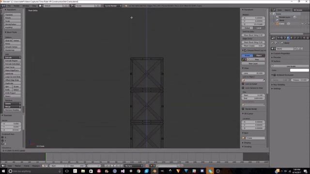 Construction Things Part 1 - Low Poly Crane | Time Rider Game Asset смотреть онлайн