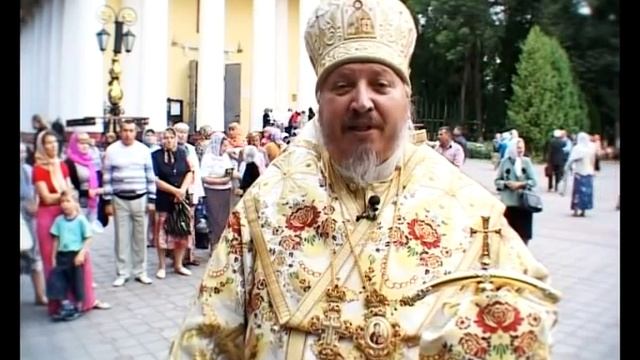 Владыка Стефан о прибытии иконы "Божьей Матери Ченстоховской"2012 год. смотреть онлайн