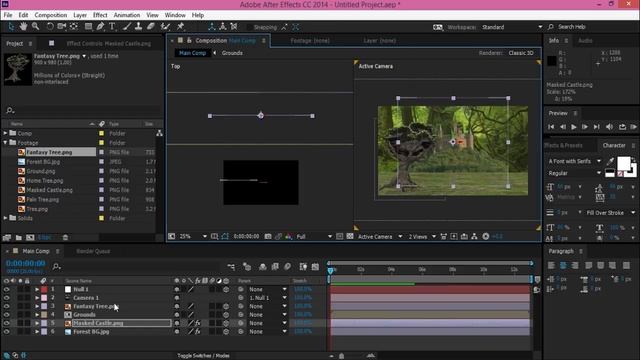 How to Create 3D Environment in Adobe After Effects смотреть онлайн