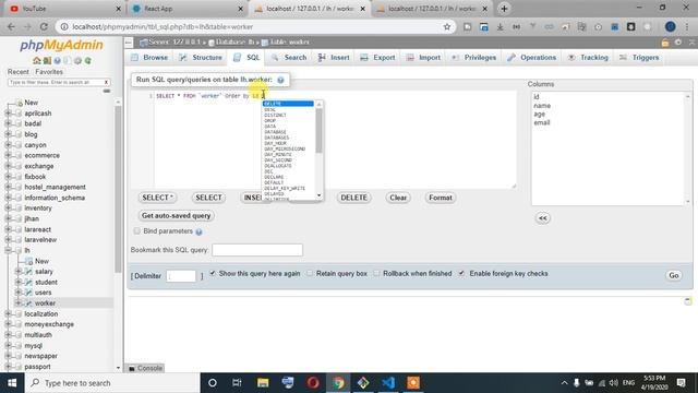 22 mysql bangla tutorial (ORDER BY ASC,DSC) *MYSQL Database* | LearnHunter смотреть онлайн
