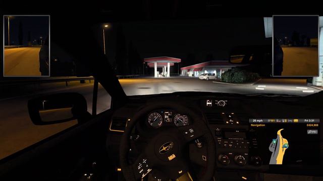 Euro Truck Simulator 2 - Subaru Impreza WRX STI [Steering Wheel Gameplay] смотреть онлайн