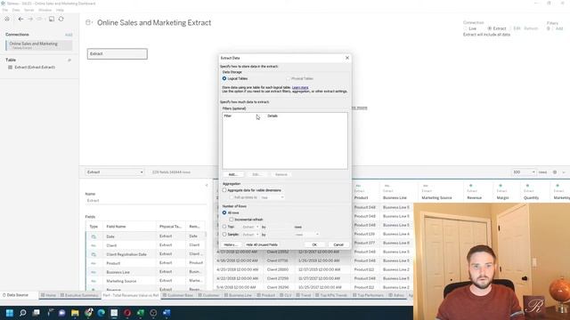 How to Create an Extract in Tableau Desktop смотреть онлайн