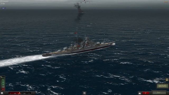 Bismarck vs Nelson (Atlantic fleet) смотреть онлайн