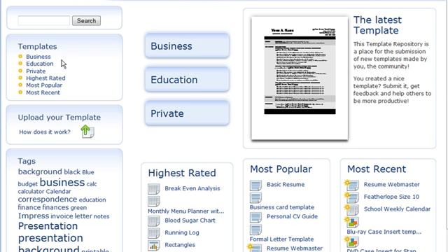 Using open office templates to enhance your projects. смотреть онлайн