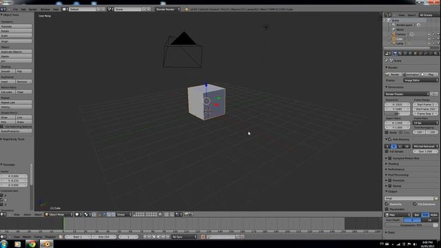 Blender Tutorial part 3 - Manipulating the mesh смотреть онлайн