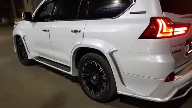 Спортивная выхлопная система с регулировкой звука на Lexus LX570 смотреть онлайн