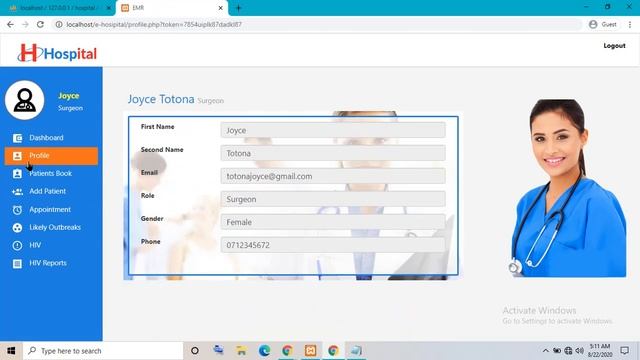 Hospital Management System in PHP MySQL with Source Code смотреть онлайн