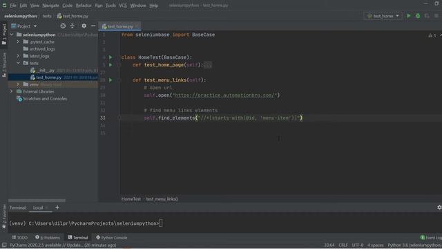 Find Multiple Elements | Selenium Python Tutorial смотреть онлайн