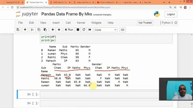pivot and pivot_table function in Pandas смотреть онлайн