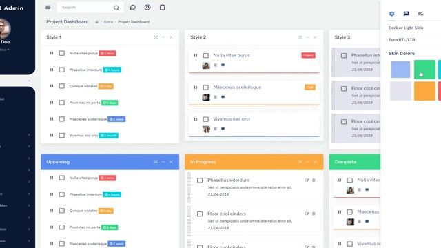 Bootstrap 5 Admin Template with Responsive Dashboard UI Kit- CrmX смотреть онлайн