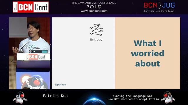 Winning the language war - How N26 decided to adopt Kotlin by Patrick Kua at JBCNConf'19 смотреть онлайн