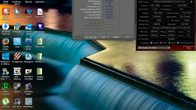 AMD APU A8 5600K 4.3GHZ OVERCLOCK. смотреть онлайн