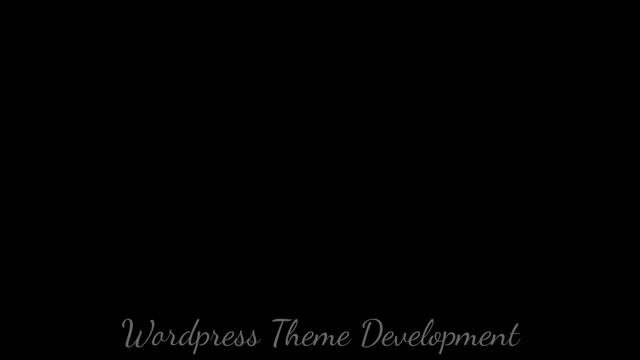 Wordpress Theme Development - WordPress Theme Develpment Tutorail смотреть онлайн