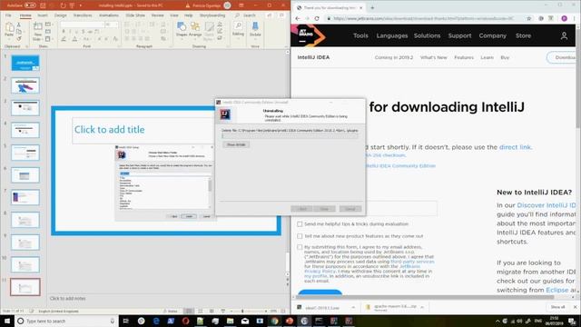 INSTALLING IntelliJ- CLASS 4C смотреть онлайн