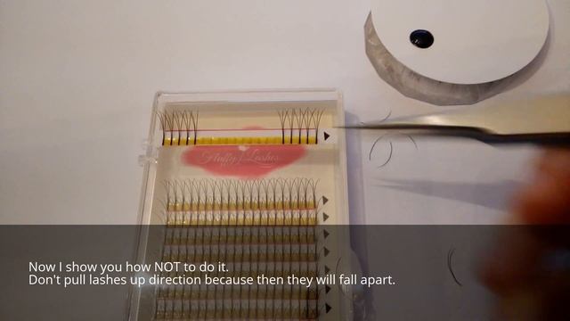 How to remove Pre Made Volume Fans 3D Eyelash Extensions (without glue option) смотреть онлайн