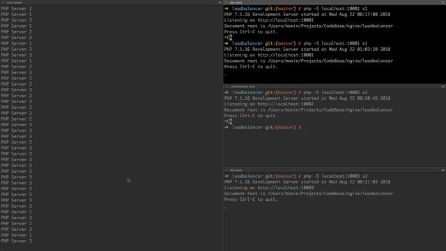 Nginx load balancer simulation смотреть онлайн