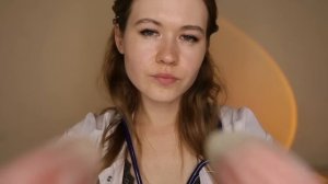 АСМР НЕЖНЫЙ ОСМОТР ТЕРАПЕВТА ?