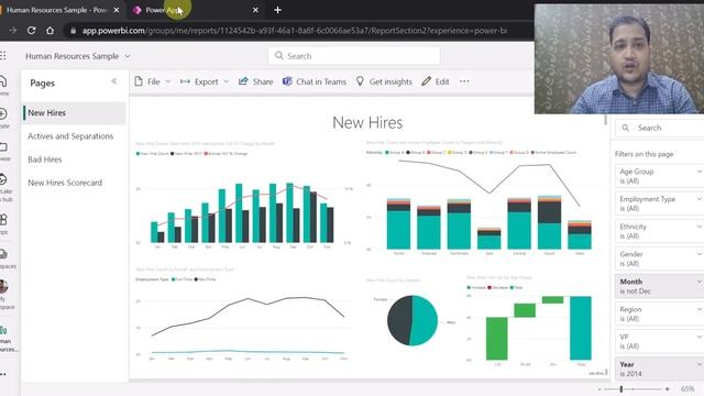 Embed Power BI Report in Power Apps смотреть онлайн