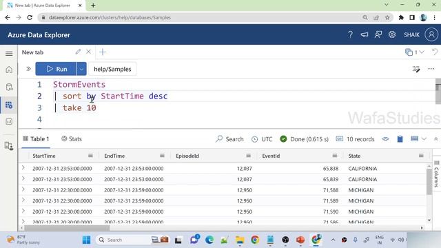 6. Query Sample Data using Kusto in Azure Data Explorer | #adx #kusto #kusto #kql #azuredataexplore смотреть онлайн