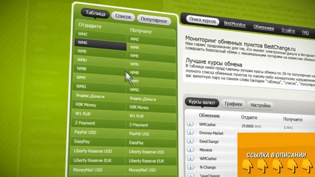 Где Обменять / Купить / Продать Криптовалюту? BestChange смотреть онлайн