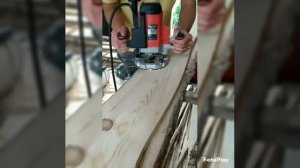 Изготовление вагонки/доски «Волна» для стен и потолков, своими руками.